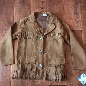 Girls Size 5T Fringe Jacket